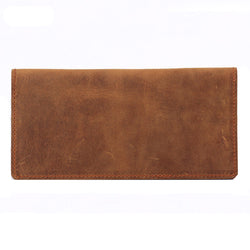 Classic Style Genuine Leather Unisex Wallet - BadassFreebies