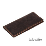 Classic Style Genuine Leather Unisex Wallet - BadassFreebies