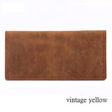 Classic Style Genuine Leather Unisex Wallet - BadassFreebies