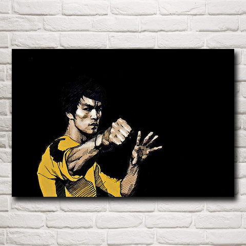 Bruce Lee Portrait 3 - BadassFreebies