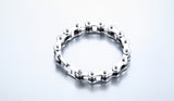 Bike Chain Link Bracelet - BadassFreebies