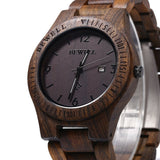 Unisex Wooden Quartz Wrist Watch - BadassFreebies