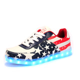 Badass Sneakers With LED Lights 2 - BadassFreebies