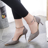 Suede High Heels - BadassFreebies