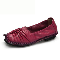 Genuine Leather Ladies Flats 2 - BadassFreebies