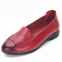 Genuine Leather Ladies Flats - BadassFreebies