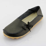 Genuine Leather Casual Ladies Shoes - BadassFreebies