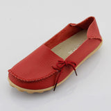 Genuine Leather Casual Ladies Shoes - BadassFreebies