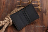 Classic Style Genuine Leather Wallet - BadassFreebies