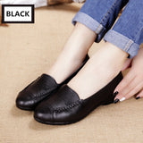 Genuine Leather Ladies Flats - BadassFreebies