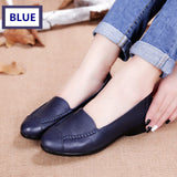 Genuine Leather Ladies Flats - BadassFreebies