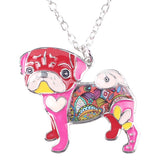 Pug Necklace - BadassFreebies