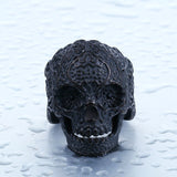 Hippie-Style Skull Ring - BadassFreebies