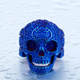 Hippie-Style Skull Ring - BadassFreebies