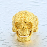 Hippie-Style Skull Ring - BadassFreebies