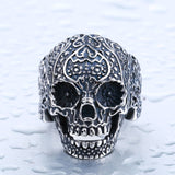 Hippie-Style Skull Ring - BadassFreebies