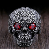 Hippie-Style Skull Ring - BadassFreebies