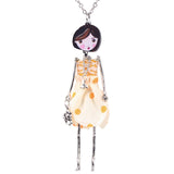 Cute Handmade French Doll Necklace - BadassFreebies