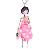 Cute Handmade French Doll Necklace - BadassFreebies