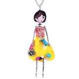 Cute Handmade French Doll Necklace - BadassFreebies