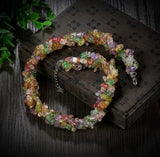 Colorful Rhinestone Necklace - BadassFreebies