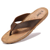 Geniune Leather Gents Flip Flops - BadassFreebies