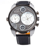 Dual Movement Quartz Watch For Men - BadassFreebies