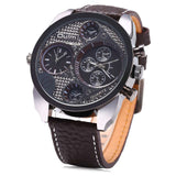 Dual Movement Quartz Watch For Men - BadassFreebies