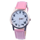 Cute Cat Wrist Watch - BadassFreebies