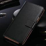 Genuine Leather Samsung Galaxy Note 4 Cover - BadassFreebies