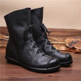 Genuine Leather Ladies Boots - BadassFreebies