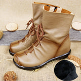 Genuine Leather Ladies Boots - BadassFreebies