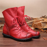 Genuine Leather Ladies Boots - BadassFreebies