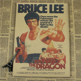 Vintage Bruce Lee Poster - BadassFreebies