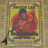 Vintage Bruce Lee Poster - BadassFreebies