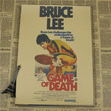 Vintage Bruce Lee Poster - BadassFreebies