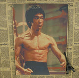 Vintage Bruce Lee Poster - BadassFreebies