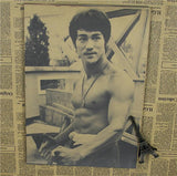 Vintage Bruce Lee Poster - BadassFreebies