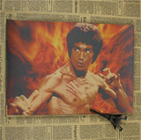 Vintage Bruce Lee Poster - BadassFreebies