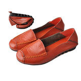 Genuine Leather Ladies Flats 3 - BadassFreebies