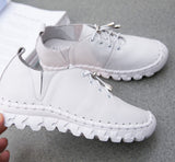 Genuine Leather Ladies Fashion Shoes - BadassFreebies