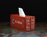 Shipping Container Tissue/Paper Box - BadassFreebies