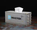 Shipping Container Tissue/Paper Box - BadassFreebies