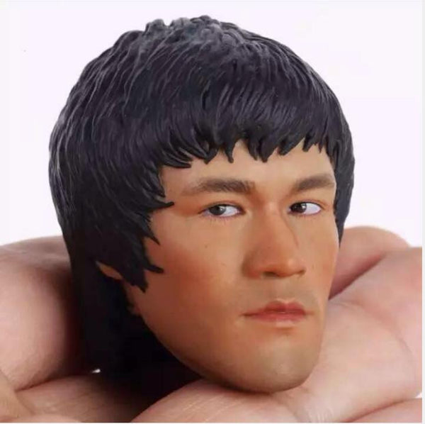 Realistic Bruce Lee Head Sculp - BadassFreebies