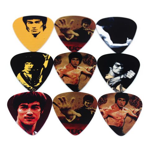 Bruce Lee Guitar Picks - BadassFreebies