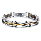 Gents Chain Link Bracelet - BadassFreebies