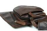 Genuine Leather Casual Messenger Bag - BadassFreebies